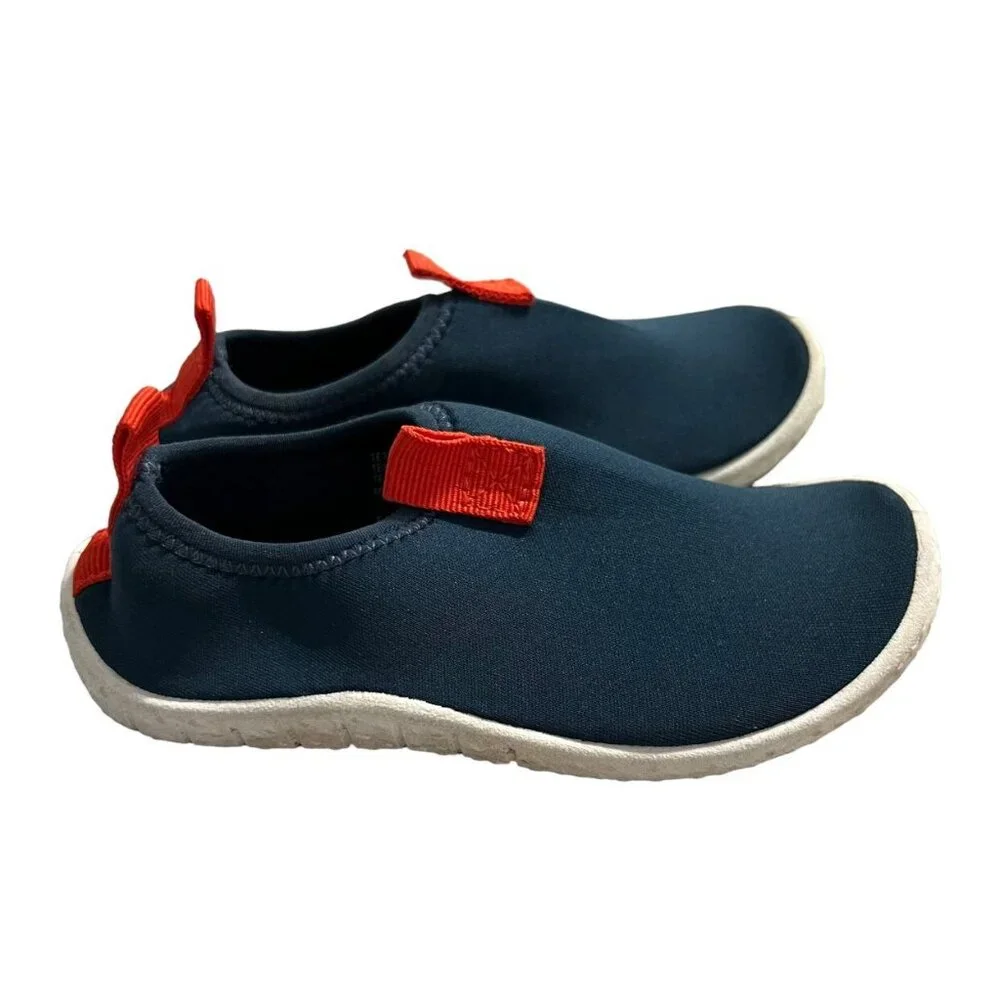 Cat & Jack Sz 8 Navy Blue Water Shoes